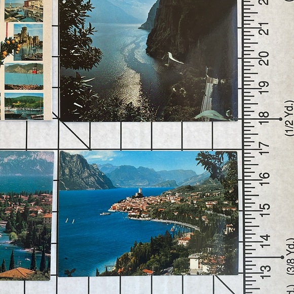 Assortment of vintage, Italian postcards, Lago Di Garda (10 cards, ca 1960/70s) - Picture 4 of 12